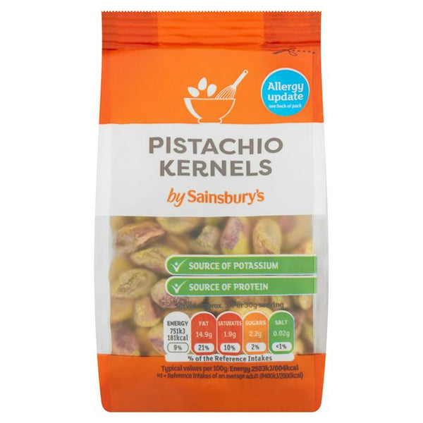 Sainsbury's Pistachio Nuts, 100g