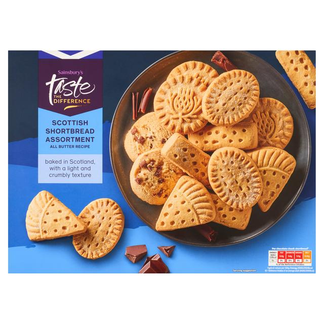 Sainsbury's Taste the Difference All Butter Shortbread Assortment, 400g