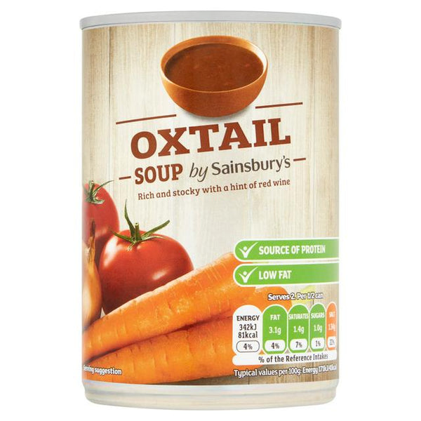 Sainsbury's Oxtail Soup, 400g