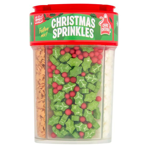 Cake Décor 114g Christmas Sprinkles