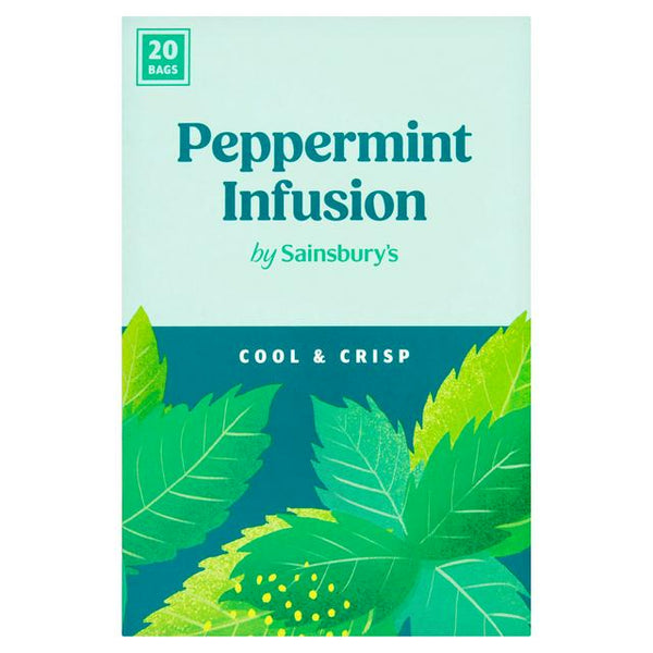 Sainsbury's 20 Peppermint Infusion Tea Bags, 40g