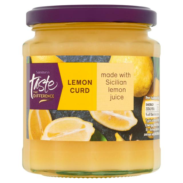 Sainsbury's Taste the Difference Lemon Curd, 320g