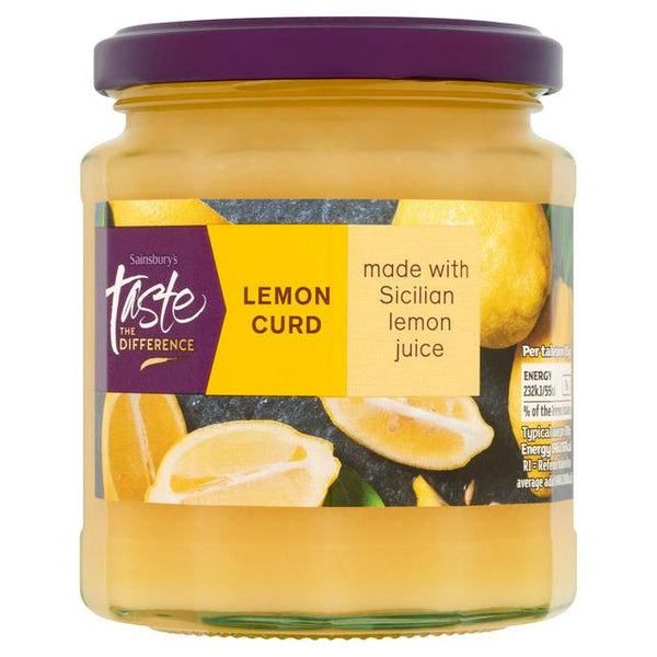 Sainsbury's Taste the Difference Lemon Curd, 320g