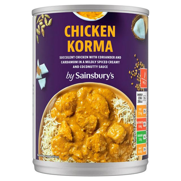 Sainsbury's Chicken Korma, 392g