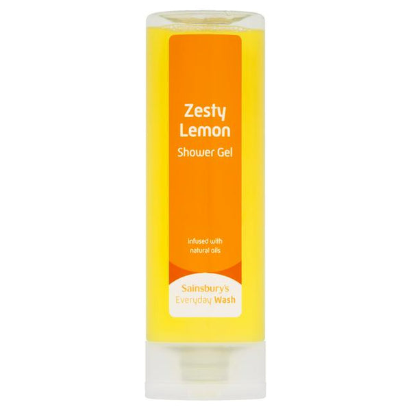Sainsbury's Shower Gel - Zesty Lemon, 250ml