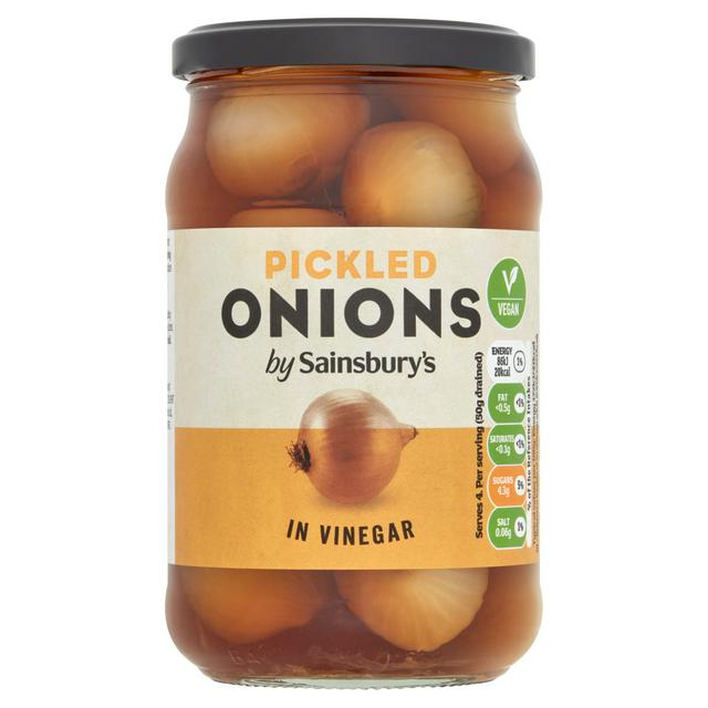 Sainsbury's Pickled Onions in Vinegar, 440g