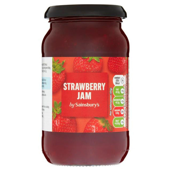 Sainsbury's Strawberry Jam, 454g