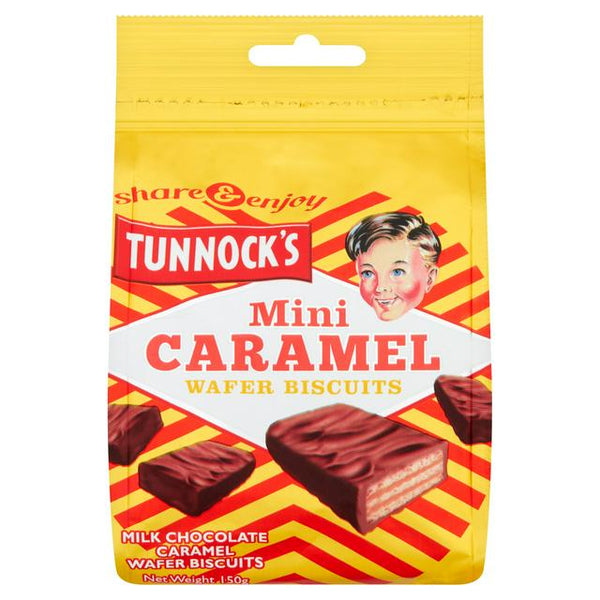 Tunnock's Mini Caramel Wafers, 150g