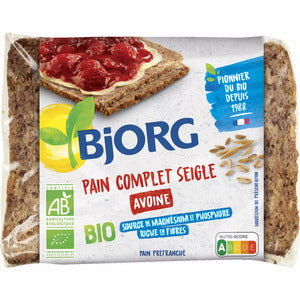 Bjorg Pain Complet Avoine et Son d'Avoine Bio 500g