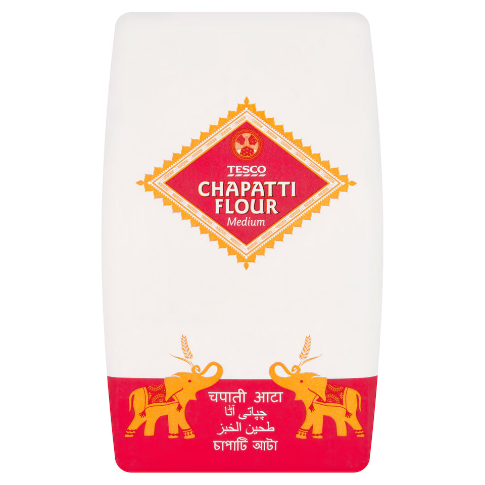 Tesco Medium Chapatti Flour, 1.5kg