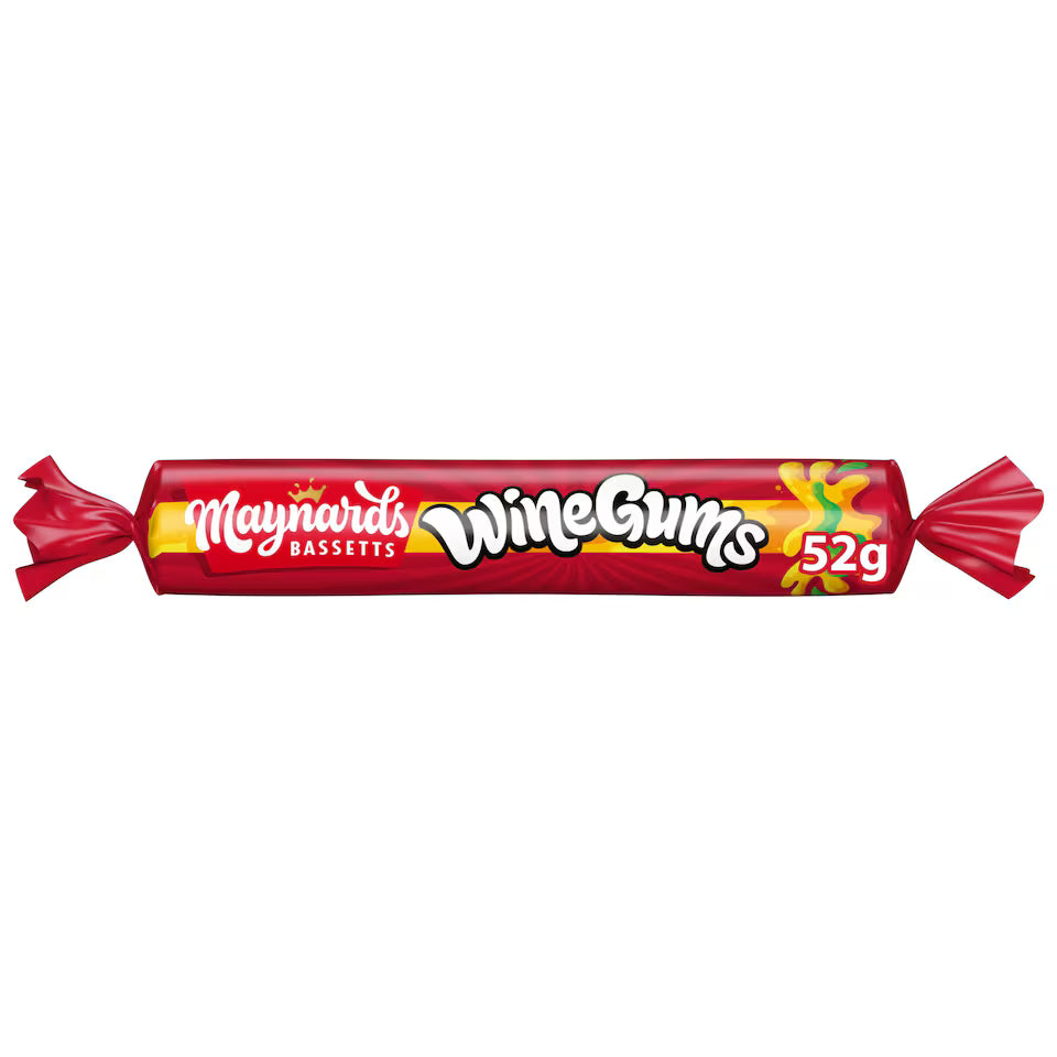 Maynards Wine Gums Roll, 52g