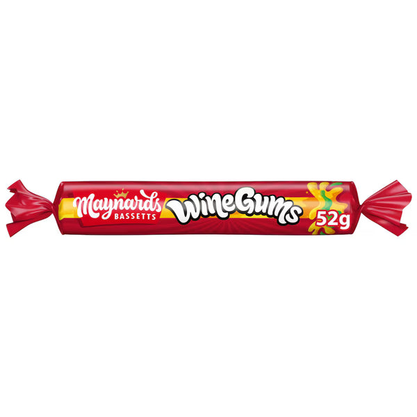 Maynards Wine Gums Roll, 52g