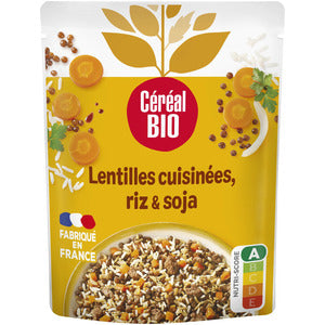 Cereal Bio Express Rice, Lentils & Soybean (Doy Pack) 250g