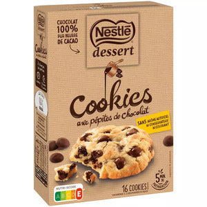 Nestle Dessert Préparation Gâteau Cookies Chocolat 351g