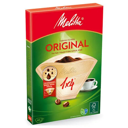 Melitta Coffee Filter Papers 40's 1X4