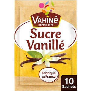 Vahine 10 Natural Extract Of Vanilla Sugar Sachets, 75g