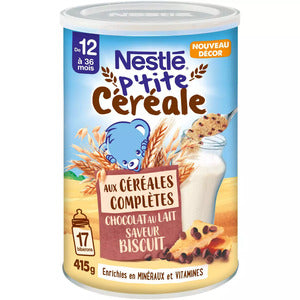 Nestle Cereales Infantiles Chocolat au Lait Biscuite 400g