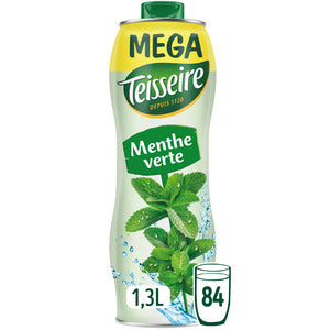 Teisseire Mega Sirop Menthe Verte 1.3L