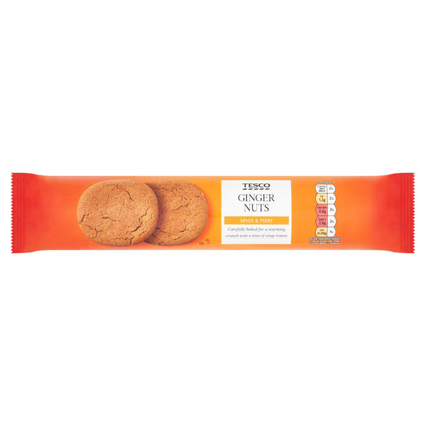 Tesco Ginger Nut Biscuits, 300g