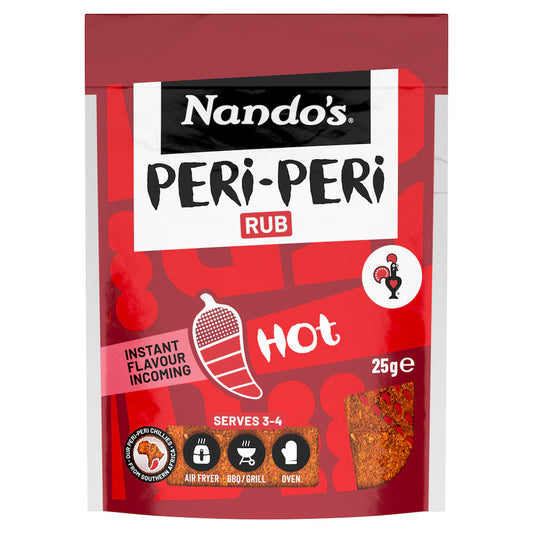 Nandos Hot Peri Peri Seasoning, 25g
