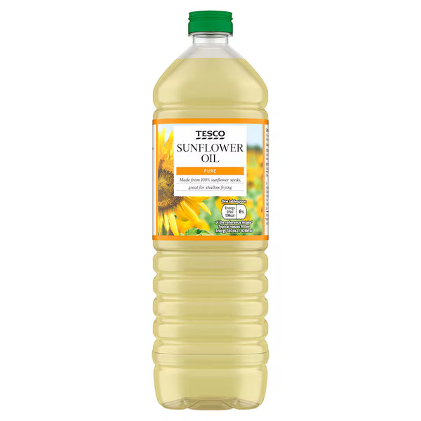 Tesco Pure Sunflower Oil, 1L
