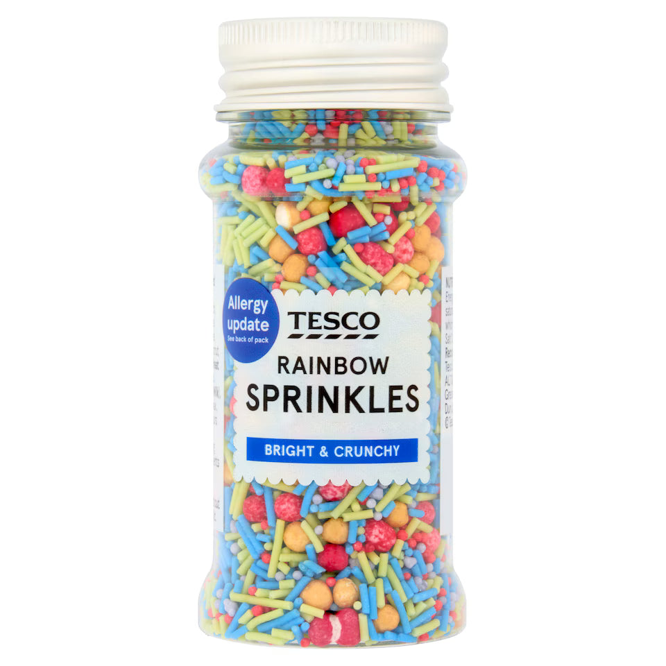 Tesco Rainbow Sprinkles, 70g