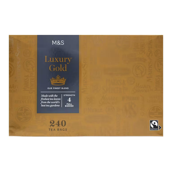 M&S Luxury Gold Tea Bags, 240 bags