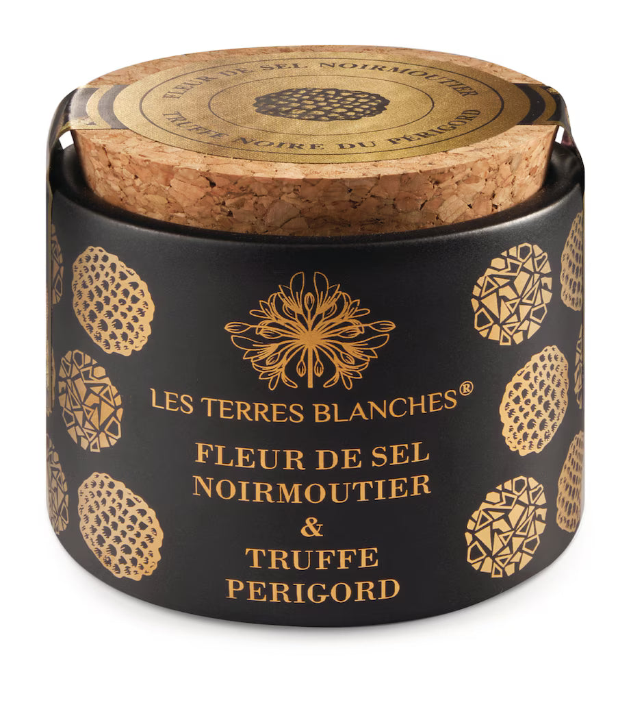 Les Terres Blanches Fleur de Sel de Noirmoutierand Truffe Noire Du Périgord Salt 60g
