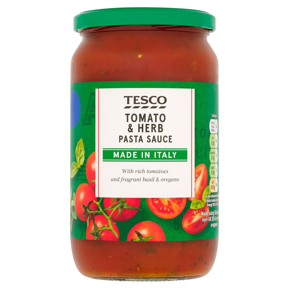 Tesco Tomato and Herb Pasta Sauce, 700g