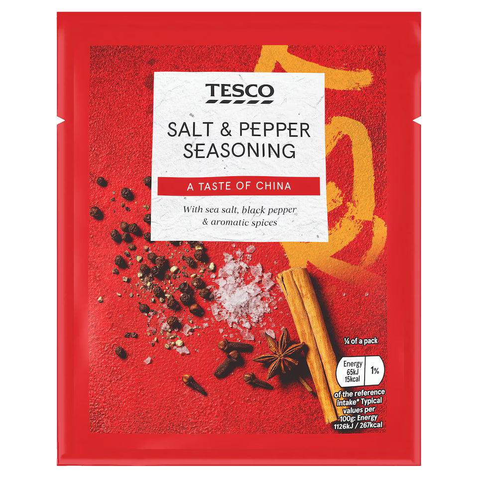 Tesco Salt & Pepper Seasoning, 23g