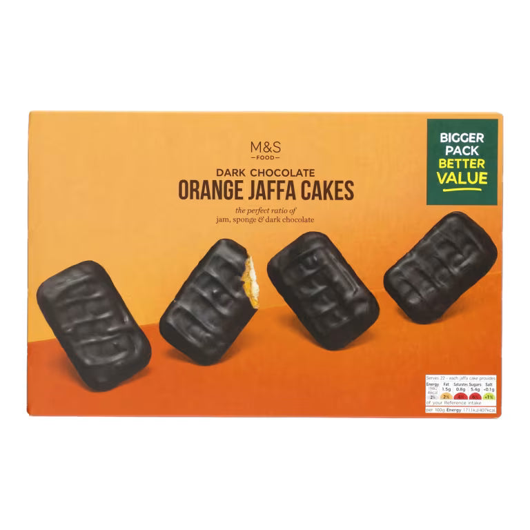 M&S Dark Chocolate Jaffa Cakes, 250g
