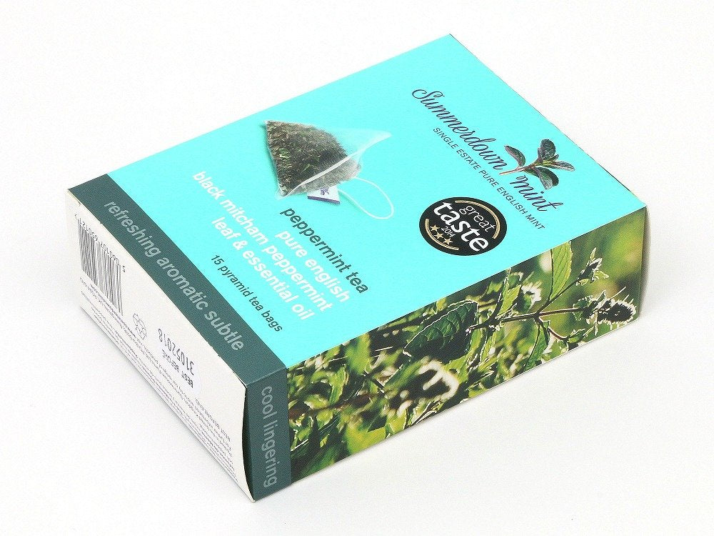 Summerdown Peppermint Tea Pyramid Bags (1 x 15 bags)