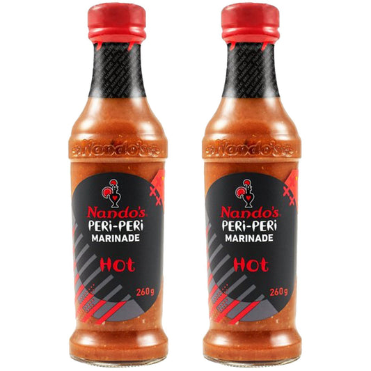Nando's Hot Peri Peri Marinade - 2 x 260g