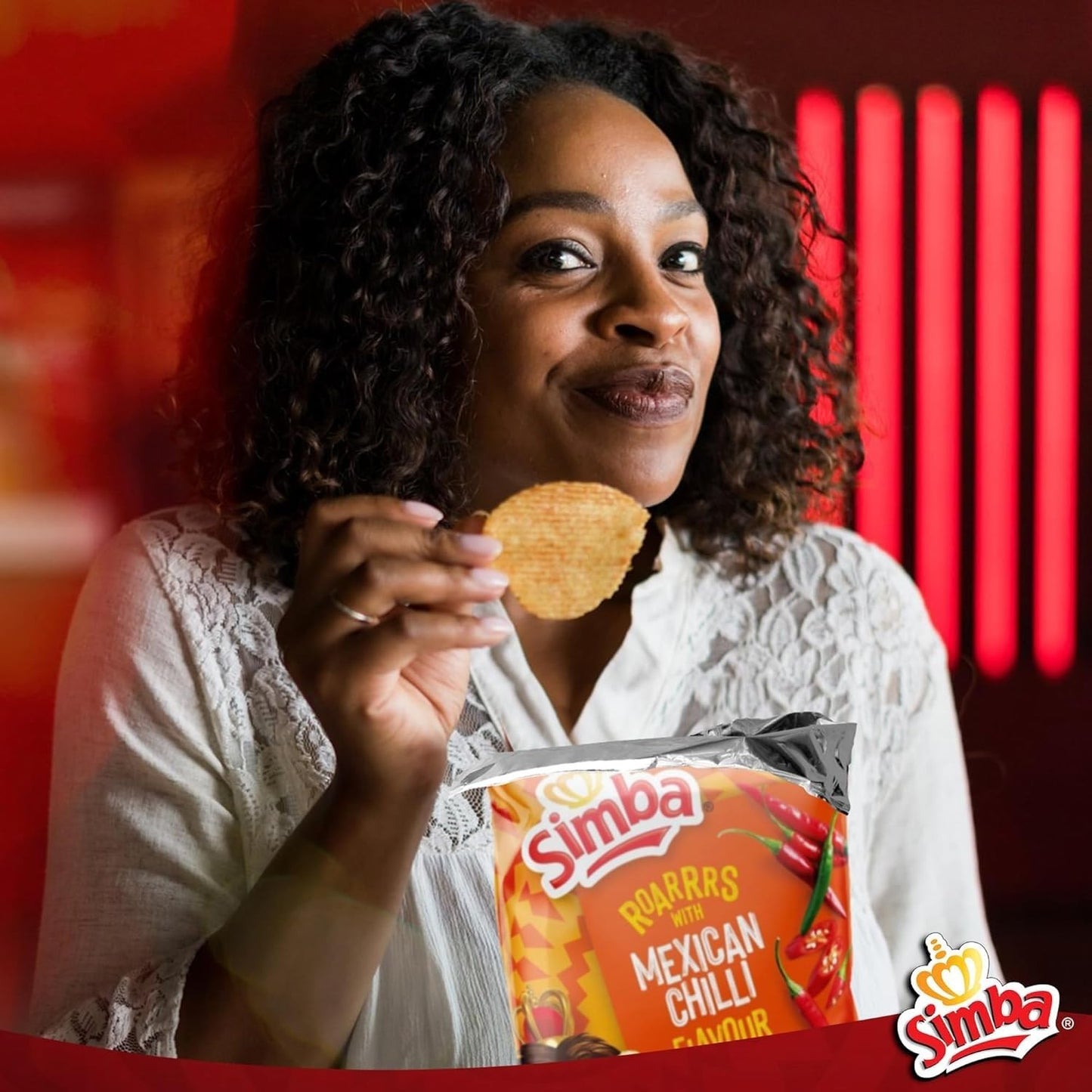 Simba LARGE Potato Chips Mexican Chilli 120g