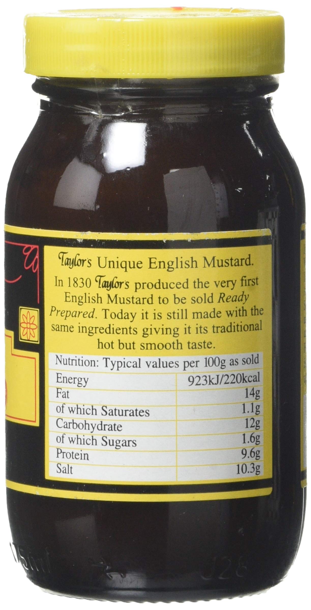 Taylors Original Prepared English Mustard, 200g