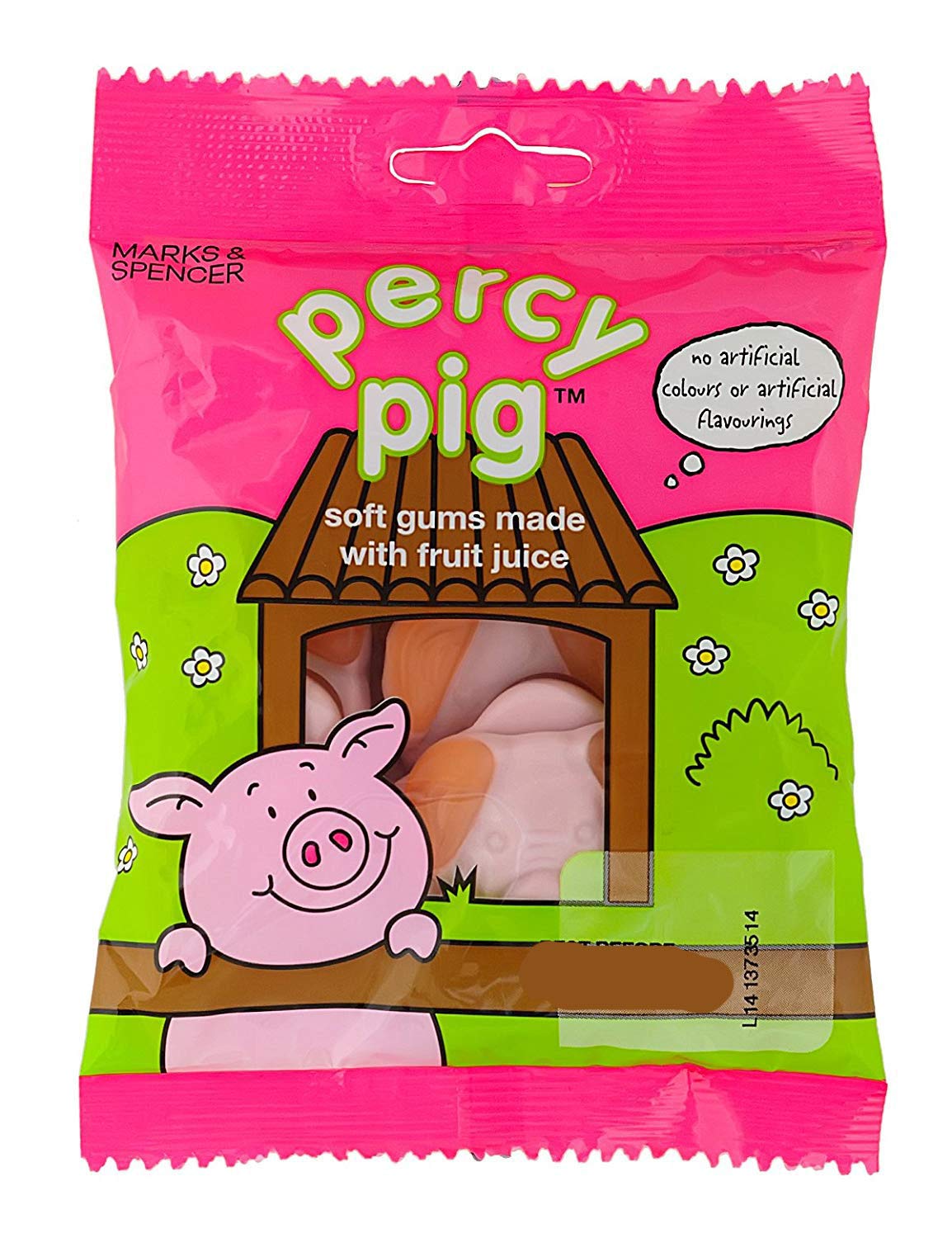 Marks & Spencer Percy Pig Soft Gums, 100g x 3