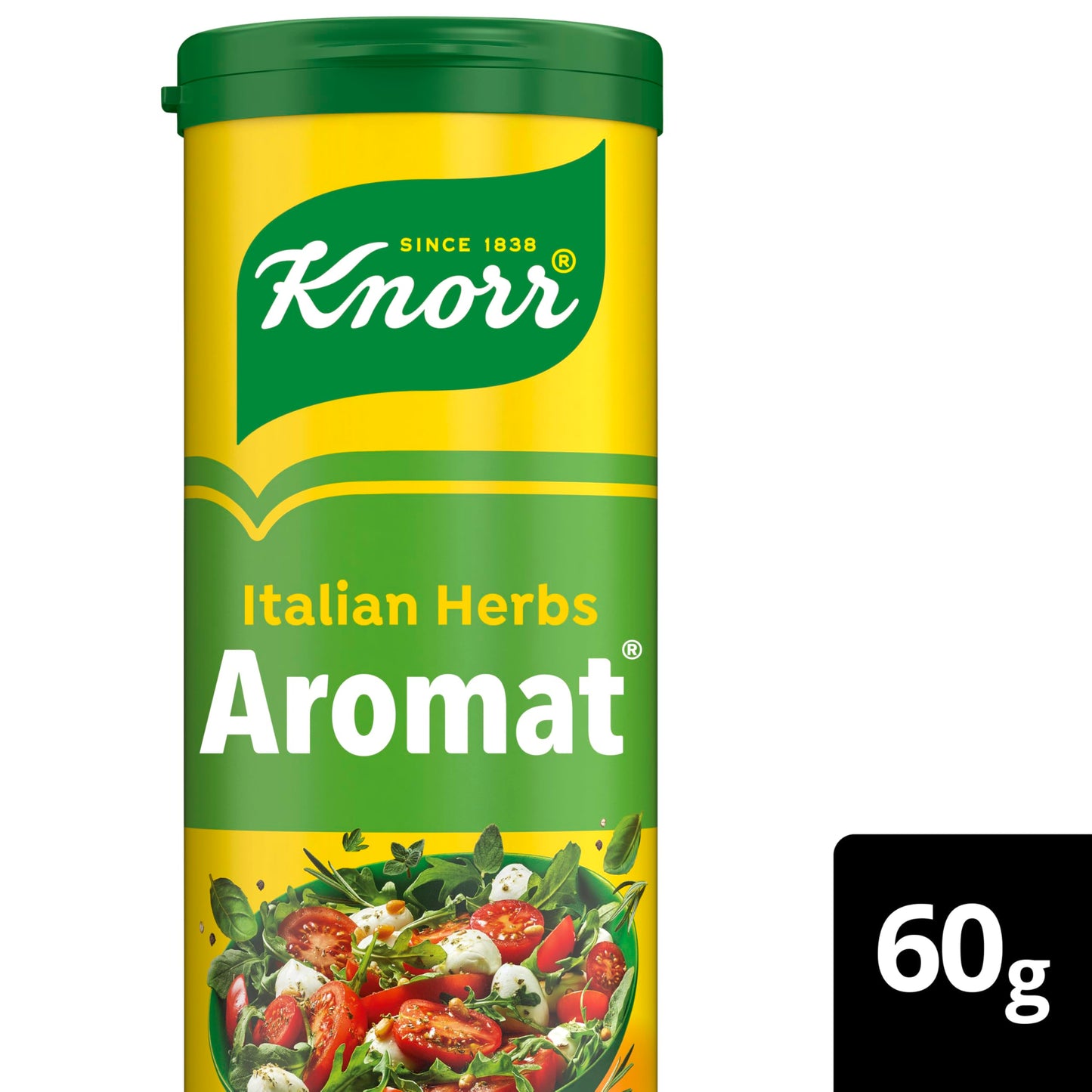 Knorr Aromat Italian Herbs All Purpose Seasoning seasoning mix free from artificial colours and preservatives for vegetables, rice, pasta or salads 60 g