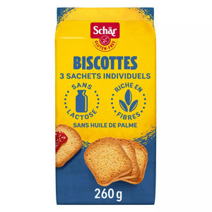 Schar Gluten Free biscottes, 260g