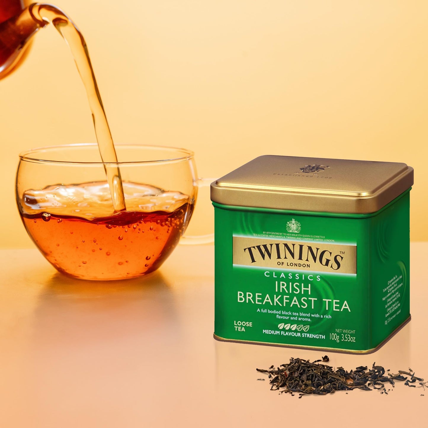 Twinings Irish Breakfast Loose Leaf Tea 100g