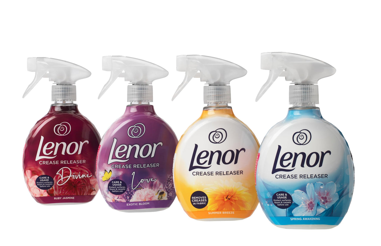 Crease Lenor Crease Releaser Spray Removes Creases in Fabric. Summer Breeze, 500 Millilitre