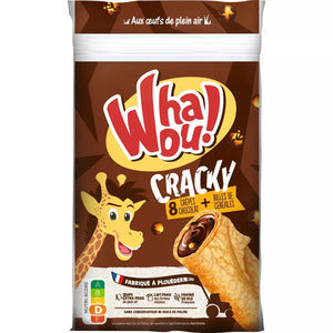 Whaou! 8 Cracky Chocolate and Crispy Crepes, 256g