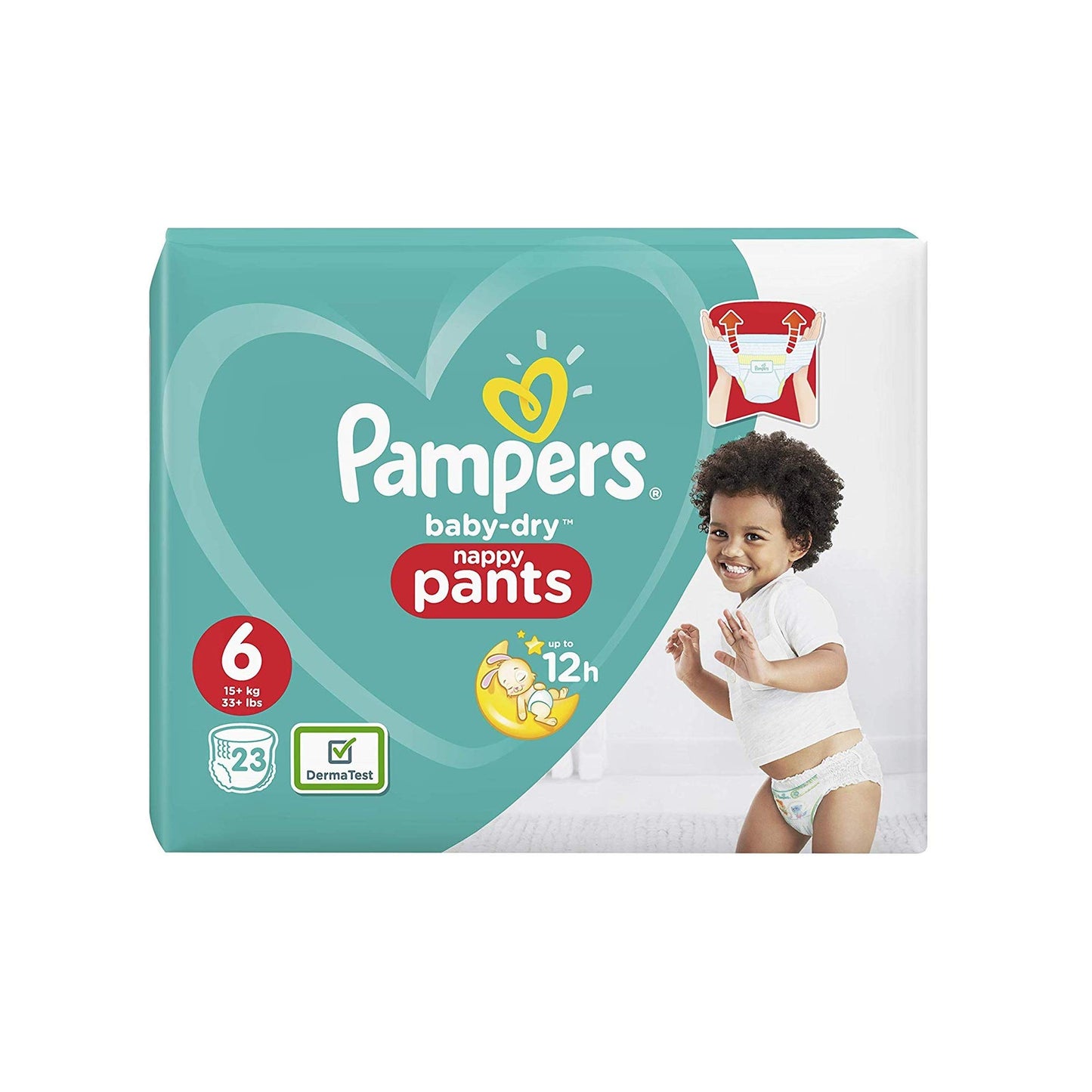 Pampers Baby-Dry Pants Size 6 with Air Channels