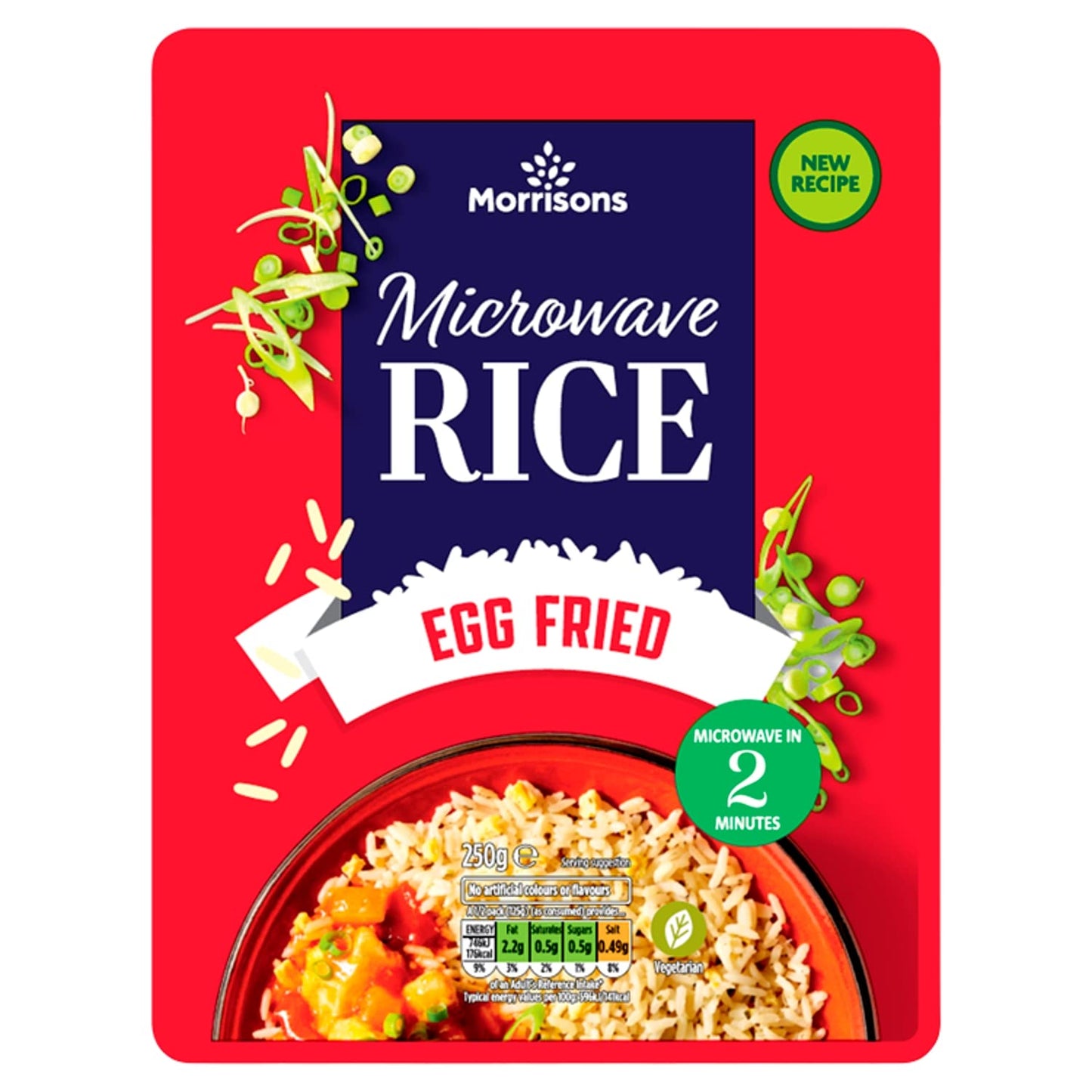 Morrisons Microwave Egg Fried Rice 250G