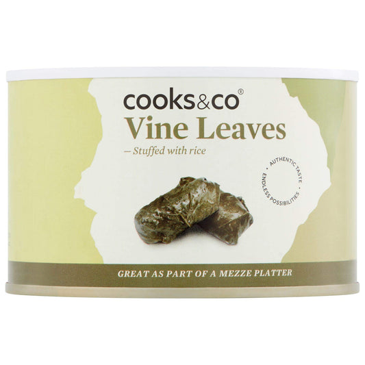 Cooks & Co Vine Leaves Stuffed with Rice, 380g