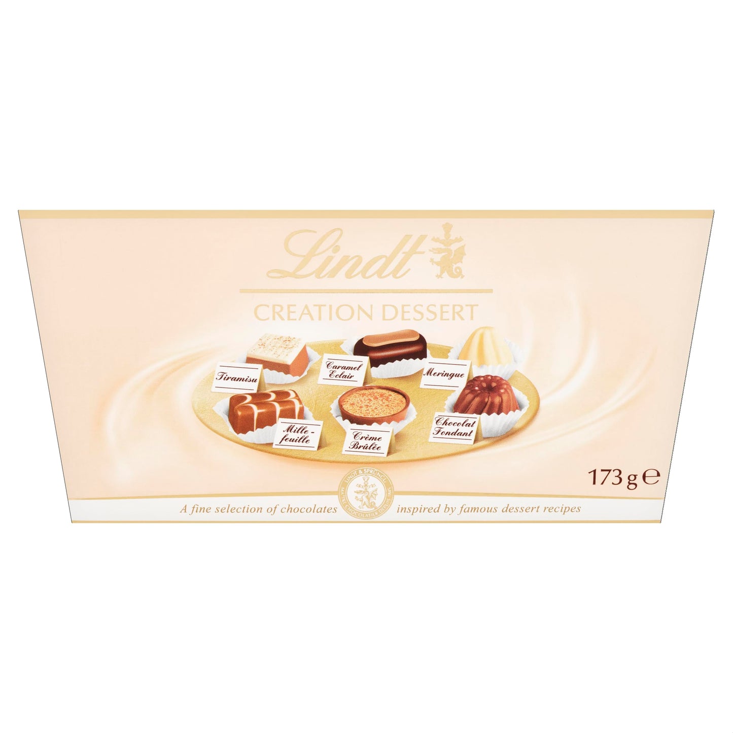 Lindt Creation Dessert | 21 Assorted Fine Dark, Milk and White Chocolate Box Medium, 200g | Gift Present or Sharing Box for Him and Her | Christmas, Birthday, Celebrations, Congratulations, Thank you