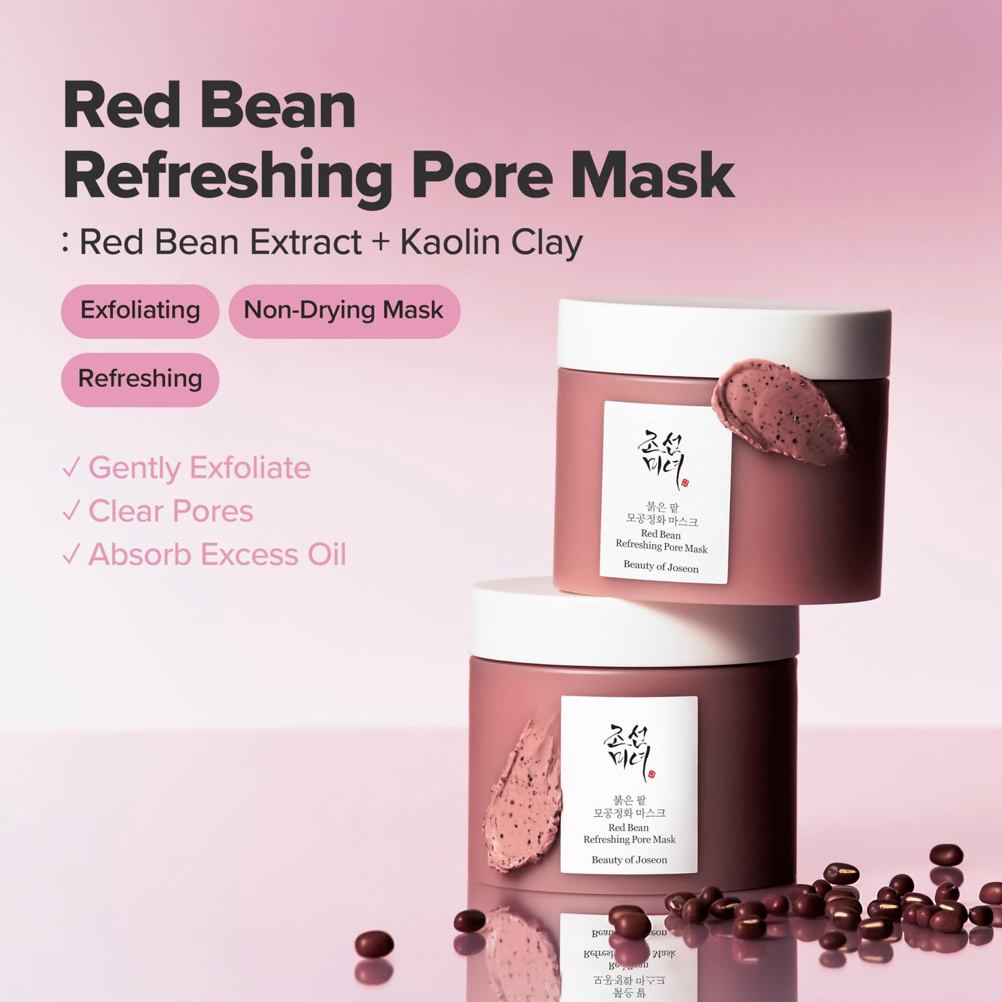 Beauty of Joseon Red Bean Refreshing Pore Mask 140ml