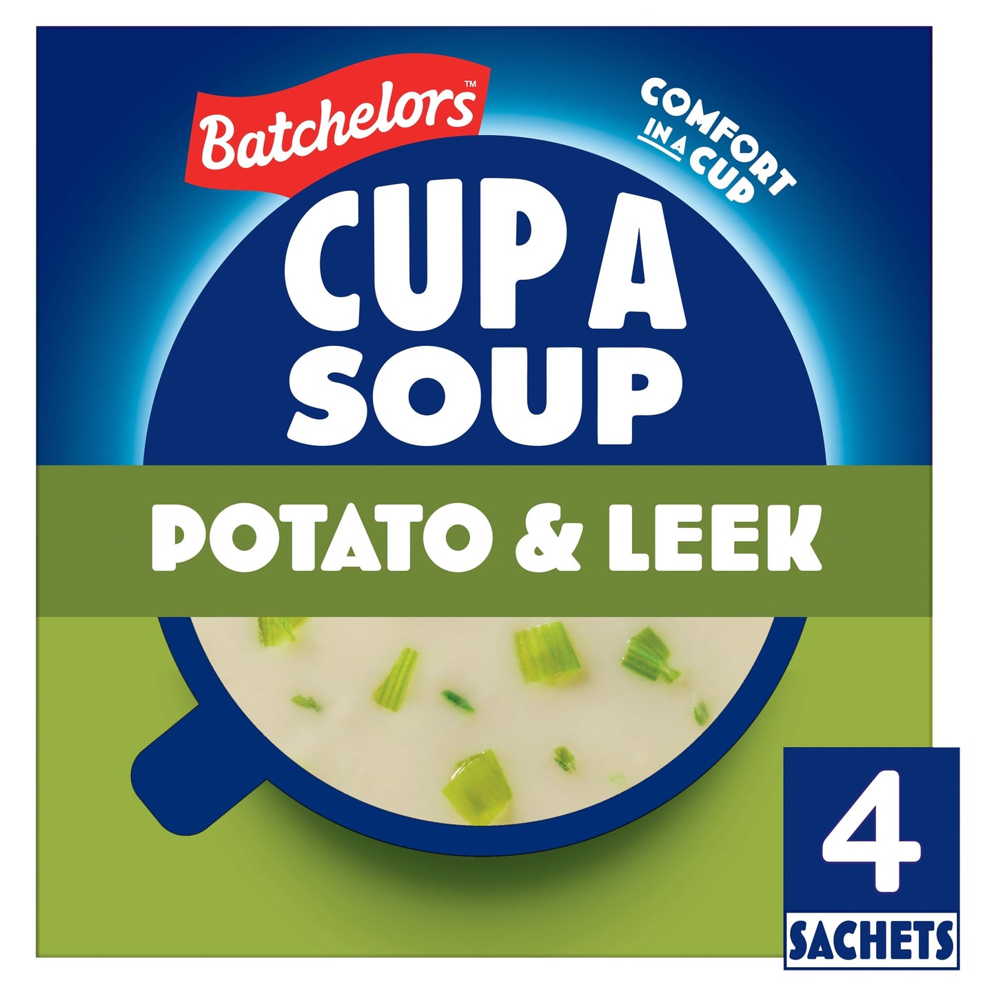 Batchelors Cup A Soup Creamy Potato & Leek Cup a Soup, 4 Sachets, 107 g