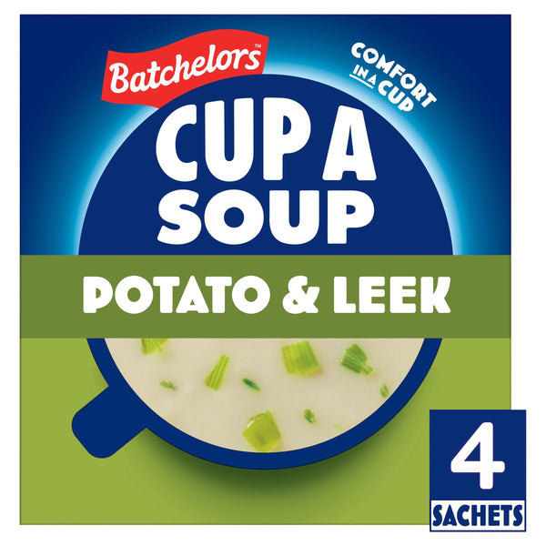 Batchelors Cup A Soup Creamy Potato & Leek Cup a Soup, 4 Sachets, 107 g