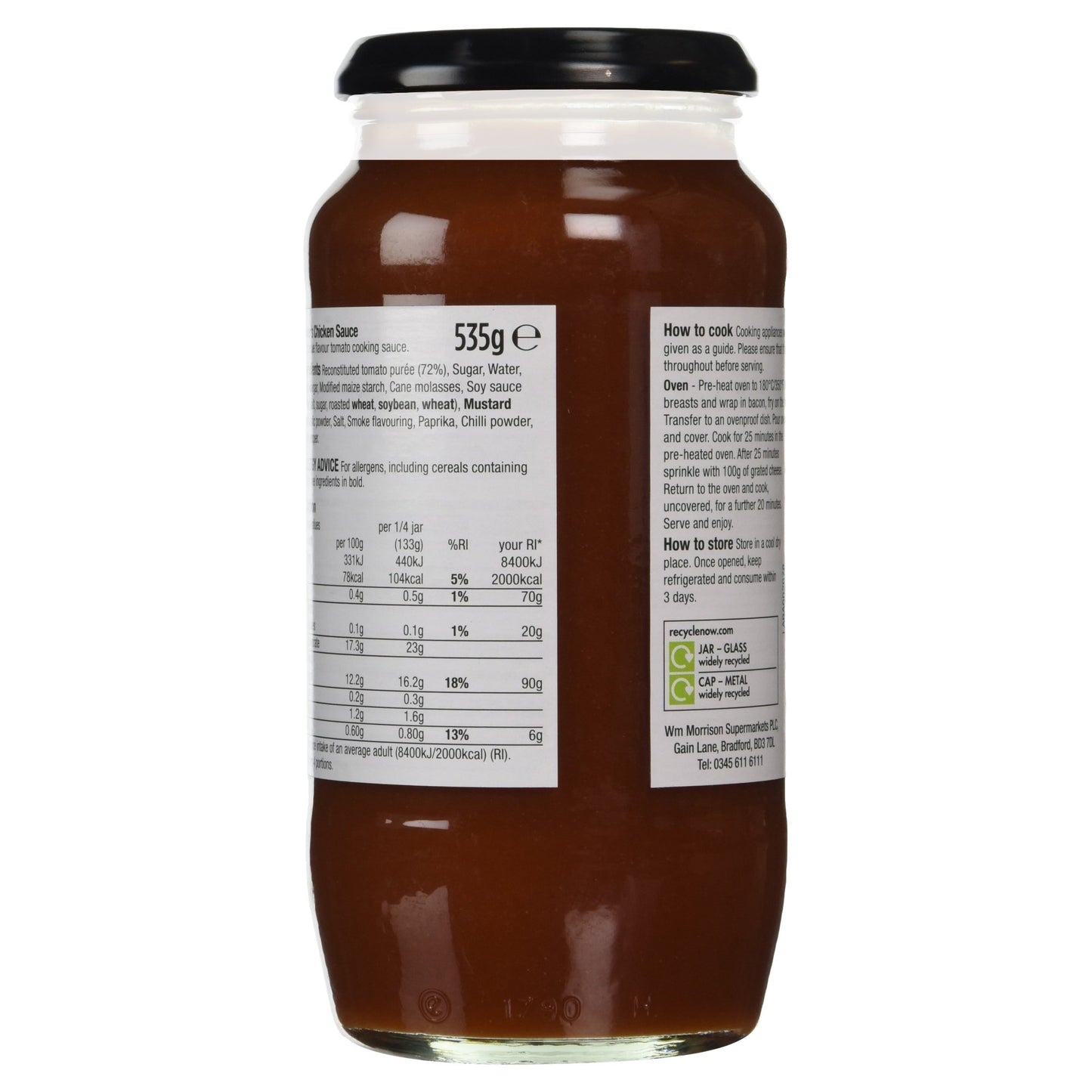 Morrisons Hunter's Chicken Sauce, 535g