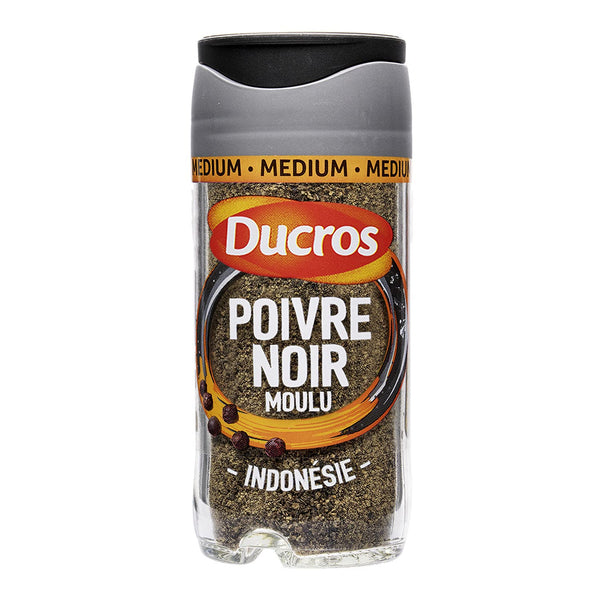 Ducros Le Noir Poivre Noir Moulu 38g